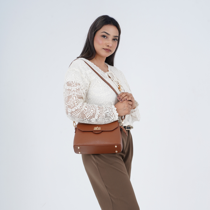 Oril Florence Shoulder Satchel Bag - Image 9