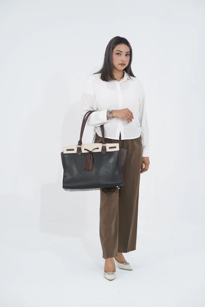 Oril Oxford Work Tote Bag - Image 3