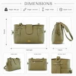 ORIL PRAGUE STRUCTURED SATCHEL BAG - Image 5
