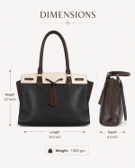 Oril Oxford Work Tote Bag - Image 7
