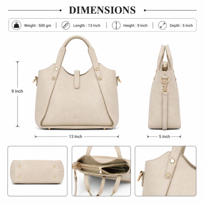 Oril London Everyday Satchel Bag - Image 9