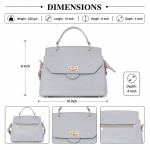 Oril Florence Shoulder Satchel Bag - Image 7