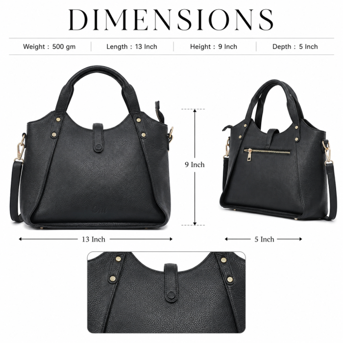 Oril London Everyday Satchel Bag - Image 6