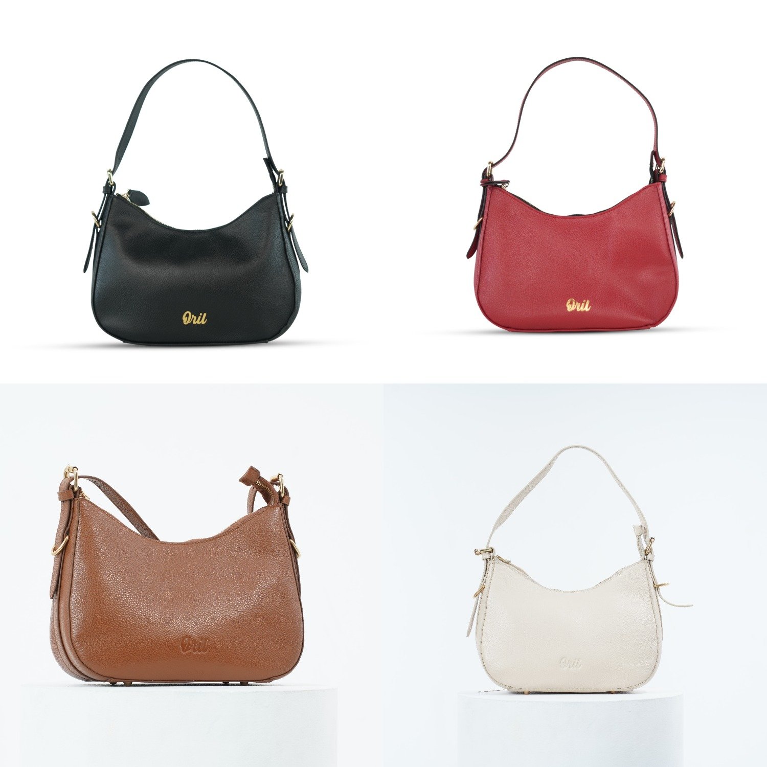 collage-1785606163563 Oril Monaco Slouch Shoulder Bag - Image 1