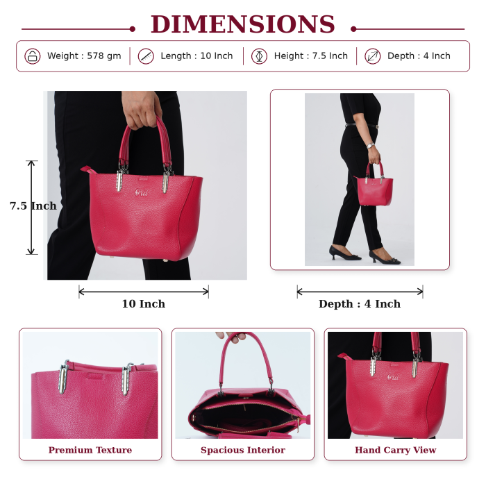 Oril Milan Mini Satchel Bag - Image 13