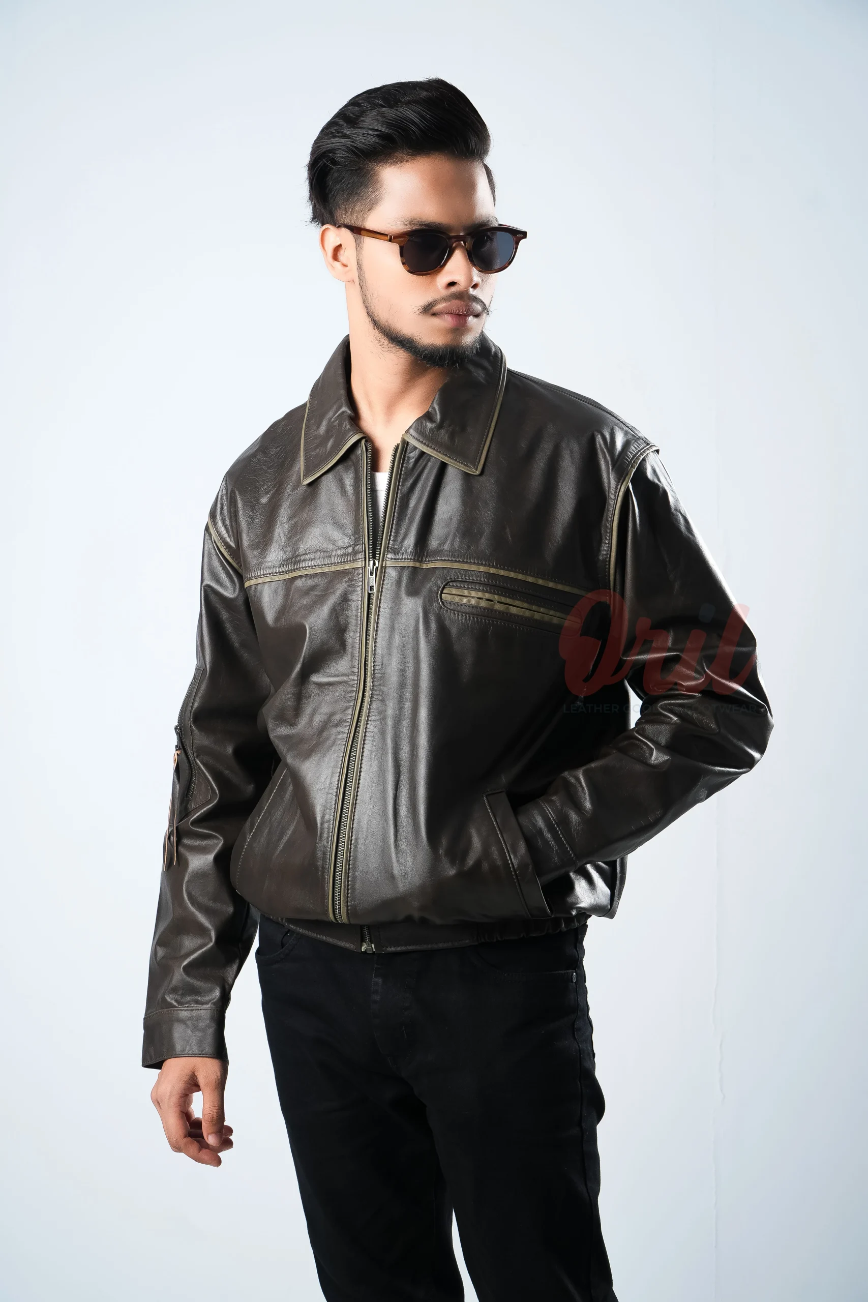 DSC09506 Oril Vintage Flight Jacket - Image 1