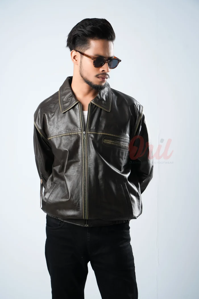Oril Vintage Flight Jacket - Image 4