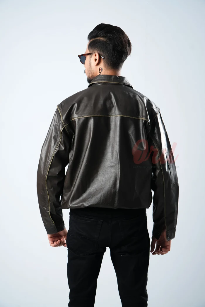 Oril Vintage Flight Jacket - Image 2