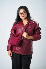 Oril Crimson Rider Jacket - Image 2