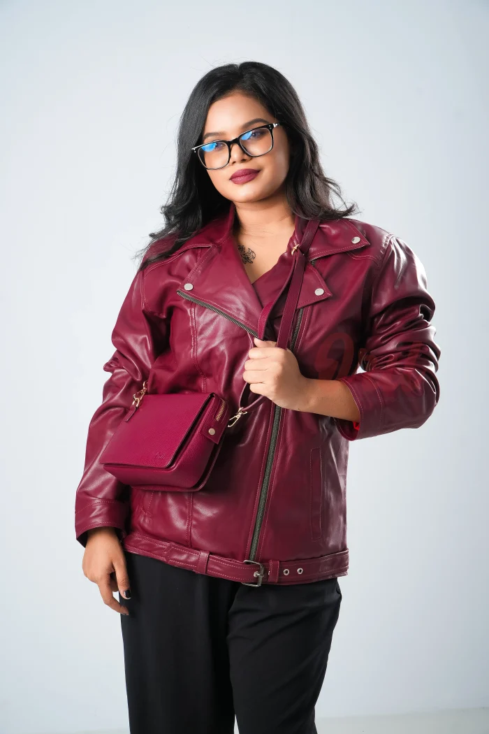 Oril Crimson Rider Jacket - Image 2