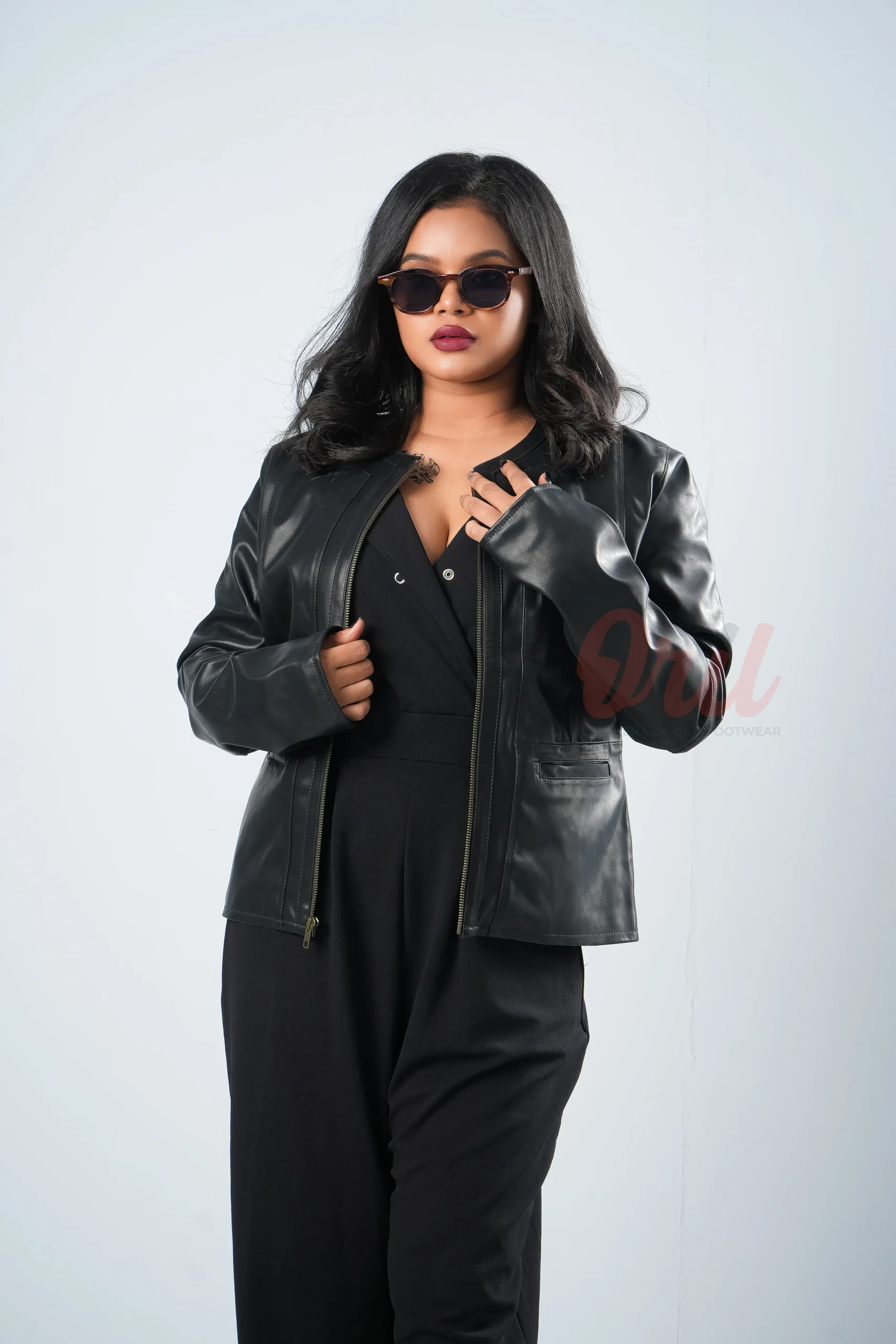 DSC09838 (1) Oril Onyx Collarless Jacket - Image 1