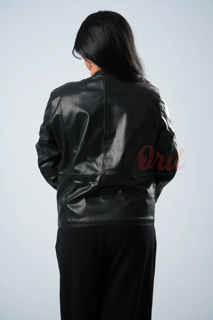 Oril Onyx Collarless Jacket - Image 3