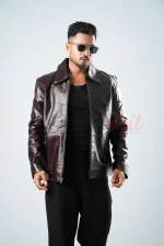 black jacket